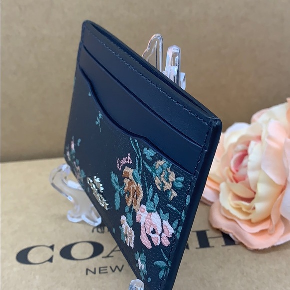 COACH Card Case imitation gold/midnight multi - Picture 6 of 16